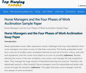 Four Phases of Work Acclimation